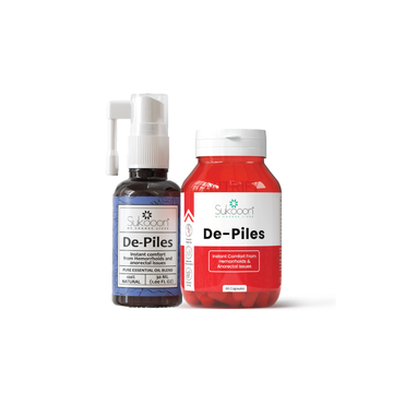 De-Piles Capsule+ Essential Oil Blend For Hemmorhoids
